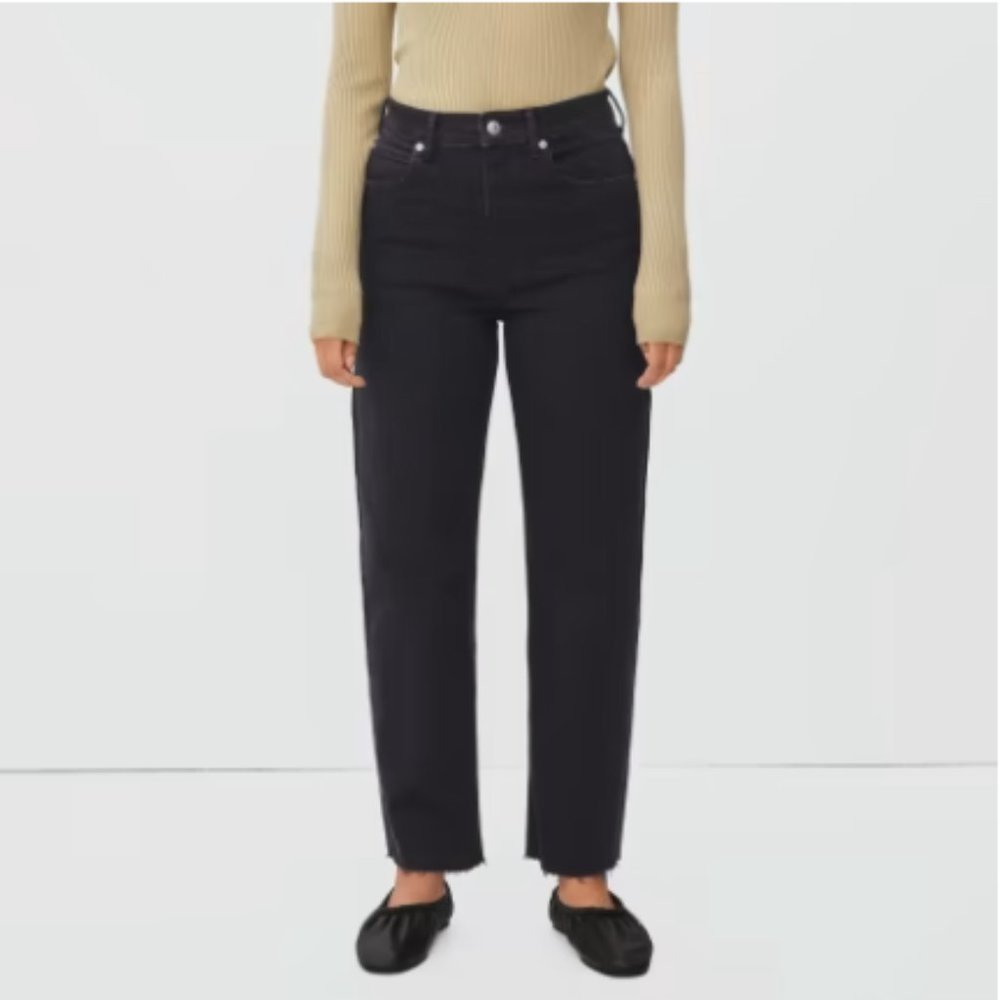 Everlane Way-High Jean in Coal size 27 women's